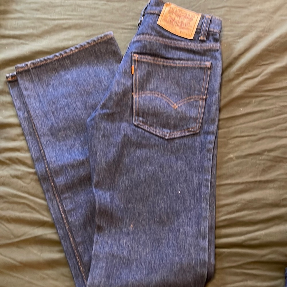 Vintage 70s Levi’s 40517 0916 bootcut jeans, like new, 29x34